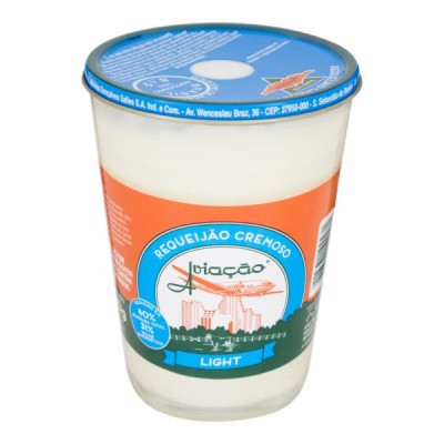 REQUEIJÃO AVIAÇÃO CREMOSO LIGHT 250G