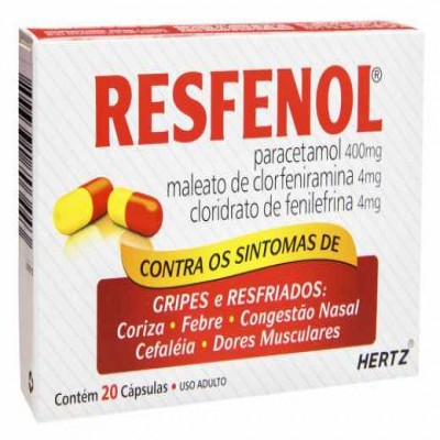 RESFENOL 20 CÁPSULAS