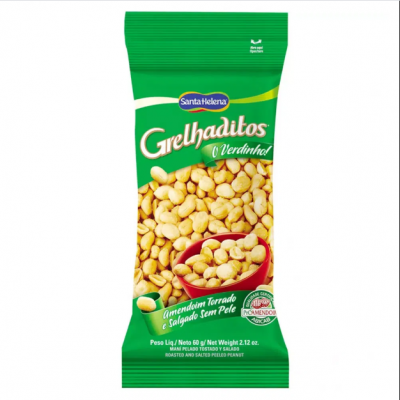 AMENDOIM TORRADO GRELHADITOS 60G