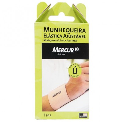 MUNHEQUEIRA ELÁSTICA AJUSTÁVEL MERCUR Ú 1 PAR