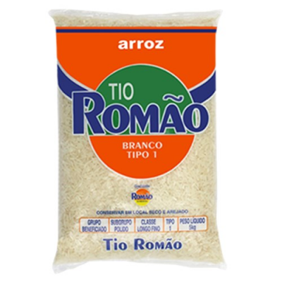 ARROZ TIO ROMÃO TIPO 1 5KG