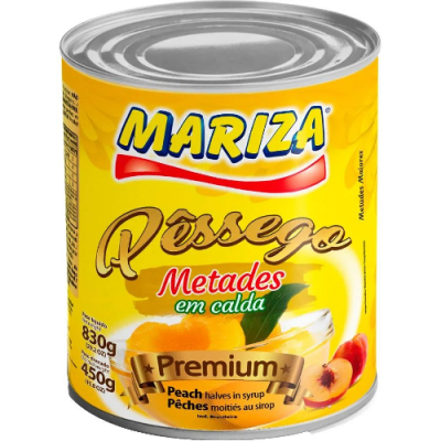 PÊSSEGO EM CALDA MARIZA 450G