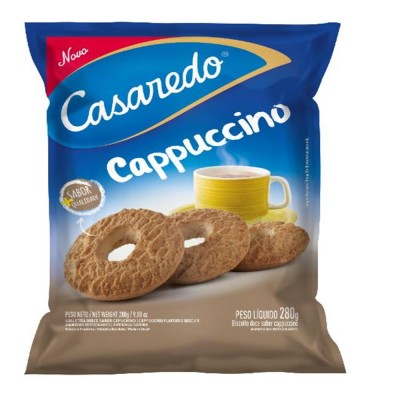 ROSQUINHA DE CAPPUCCINO CASAREDO 280 G
