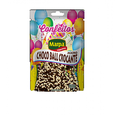 CHOCOLATE GRANULADO MARPA CHOCOBALL CROCANTE MICRO 60 G