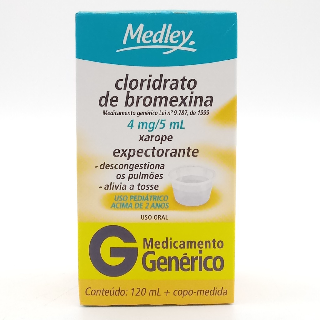 CLORIDRATO DE BROMEXINA XAROPE 120ML