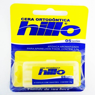 HILLO CERA ORTODÔNTICA BASTÕES C/5