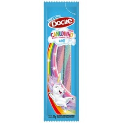 BALA DE GOMA UNICORNIO ÁCIDO DOCILE 15G