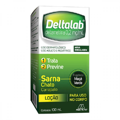 DELTALAB LOÇÃO 100ML