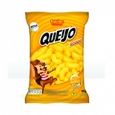 SALGADINHO FABITOS QUEIJO 80G