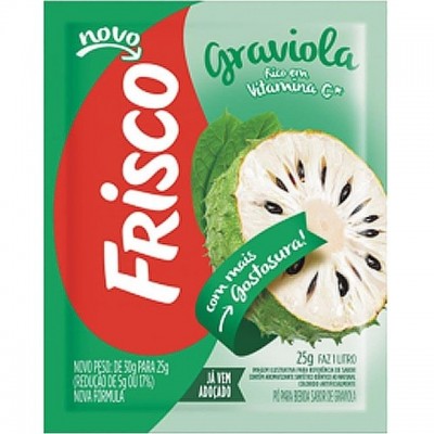 SUCO FRISCO GRAVIOLA 25G