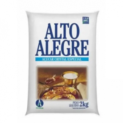 AÇÚCAR ALTO ALEGRE CRISTAL 2KG