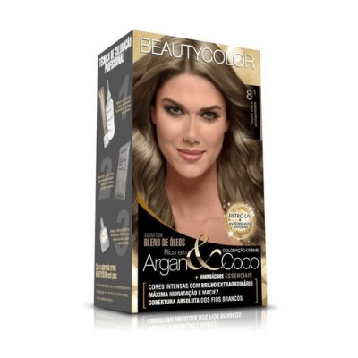 TINTURA BEAUTY COLOR LOURO CLARO ACINZENTADO 8.1