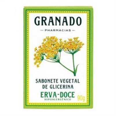 SABONETE GRANADO GLICERINADO ERVA-DOCE 90G