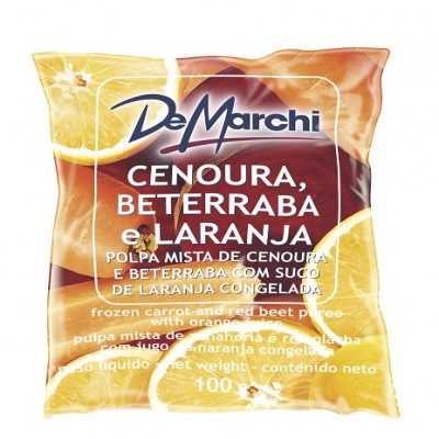 POLPA DEMARCHI CENOURA/BETERRABA/LARANJA 100 G