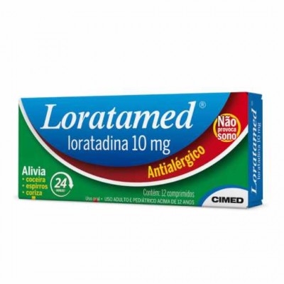 LORATAMED 10MG GENÉRICO CIMED 12 COMPRIMIDOS