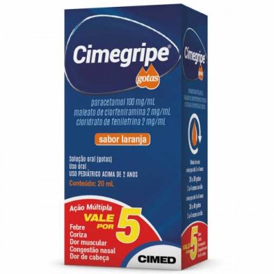 CIMEGRIPE GOTAS 20ML