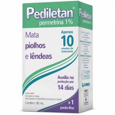 PEDILETAN 10MG LOÇÃO CAPILAR 60ML