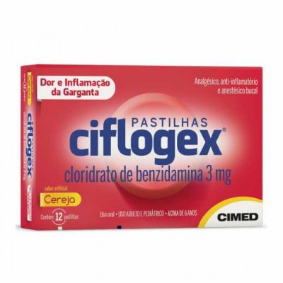 CIFLOGEX CEREJA 12 PASTILHAS