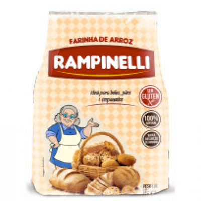 FARINHA DE ARROZ RAMPINELLI 1KG