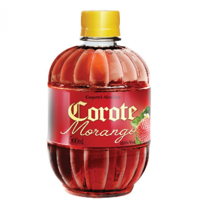 CACHAÇA COROTE MORANGO 500ML