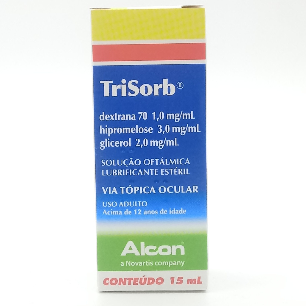 TRISORB SOLUÇÃO OFTÁLMICA 15ML ALCON