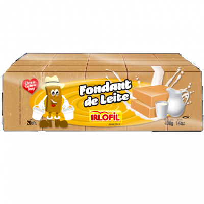 FONDANT DE LEITE IRLOFIL 400G