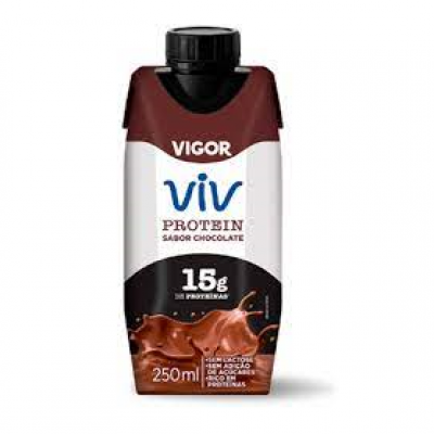 BEBIDA LACTEA VIGOR VIV 15 GRAMAS DE PROTEINA SABOR CHOCOLATE 250ML