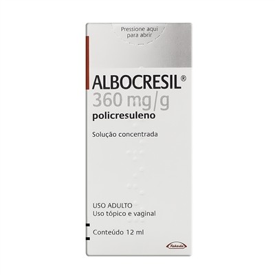 ALBOCRESIL SOLUÇÃO CONCENTRADA TAKEDA 12 ML