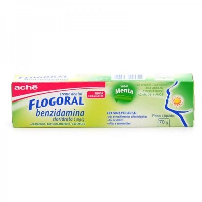 CREME DENTAL FLOGORAL 70 GRAMAS