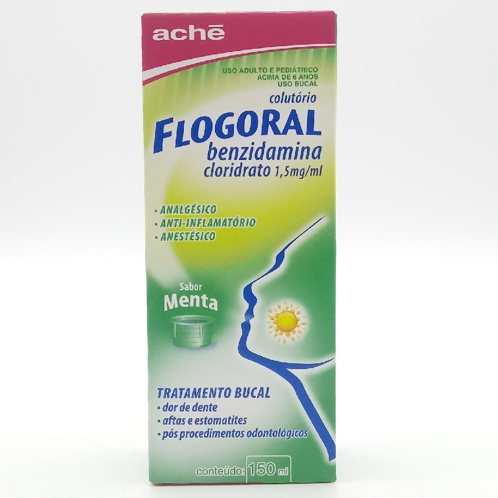 FLOGORAL COLUTORIO MENTA 150ML ACHÉ