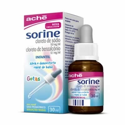 SORINE SOLUÇÃO INFANTIL 30ML