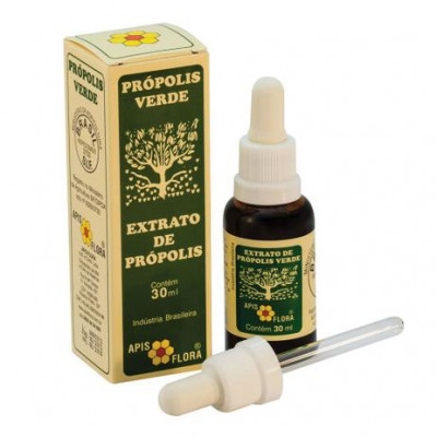 EXTRATO DE PRÓPOLIS VERDE APIS FLORA 30ML