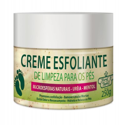 CREME FLORES & VEGETAIS ESFOLIANTE PÉS 250 G