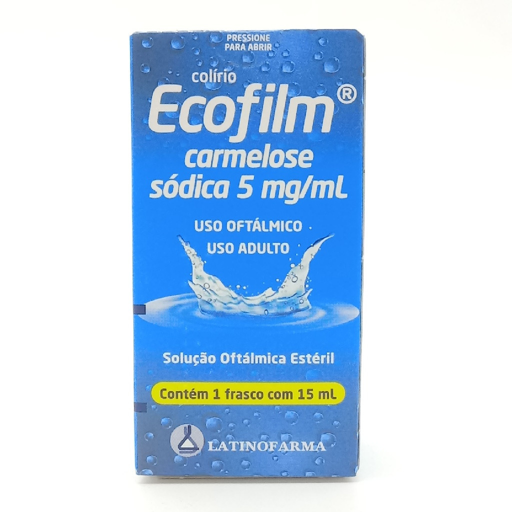 ECOFILM COLÍRIO 15ML LATINOFARMA