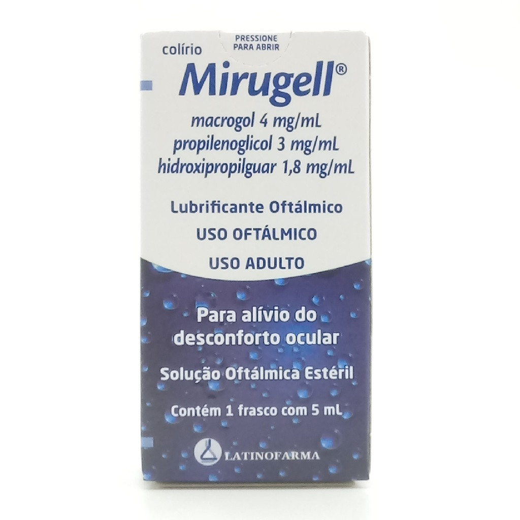 MIRUGELL COLÍRIO 5ML