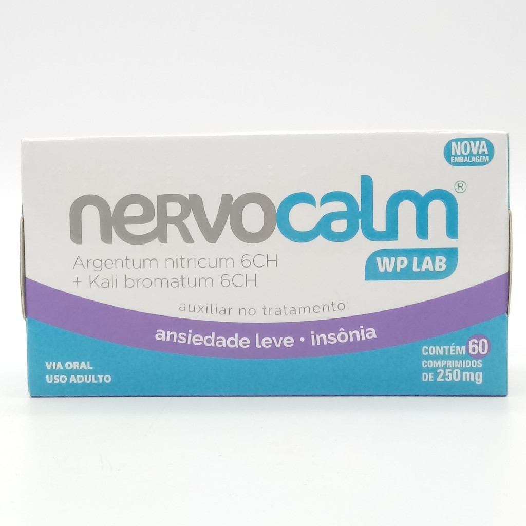 NERVOCALM 250MG WP LAB 60 COMPRIMIDOS