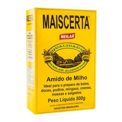 AMIDO DE MILHO MAISCERTA 500 GRAMAS