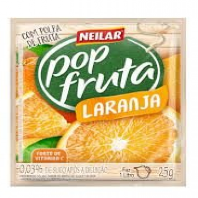 REFRESCO POP FRUTA MARACUJÁ 25G