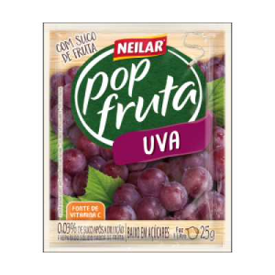 REFRESCO POP FRUTA UVA 25G