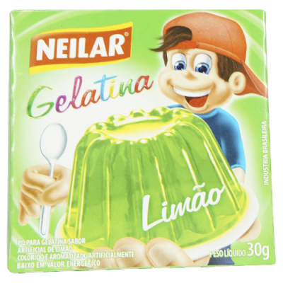 GELATINA NEILAR LIMÃO 35G