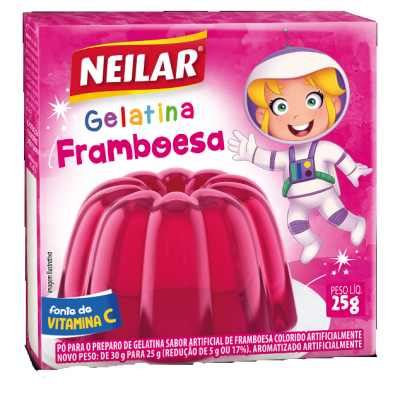 GELATINA NEILAR FRAMBOESA 35G