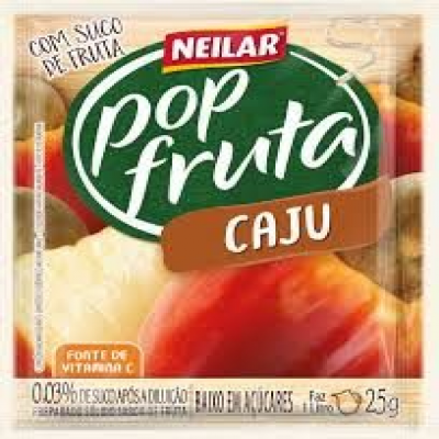 REFRESCO POP FRUTA CAJU 25G