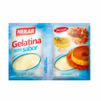 GELATINA NEILAR SEM SABOR 24 GRAMAS