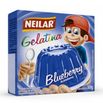 GELATINA NEILAR BLUEBERRY 30G