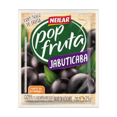 REFRESCO POP FRUTA JABUTICABA 25G