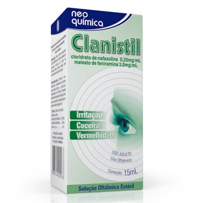 CLANISTIL COLÍRIO 15ML