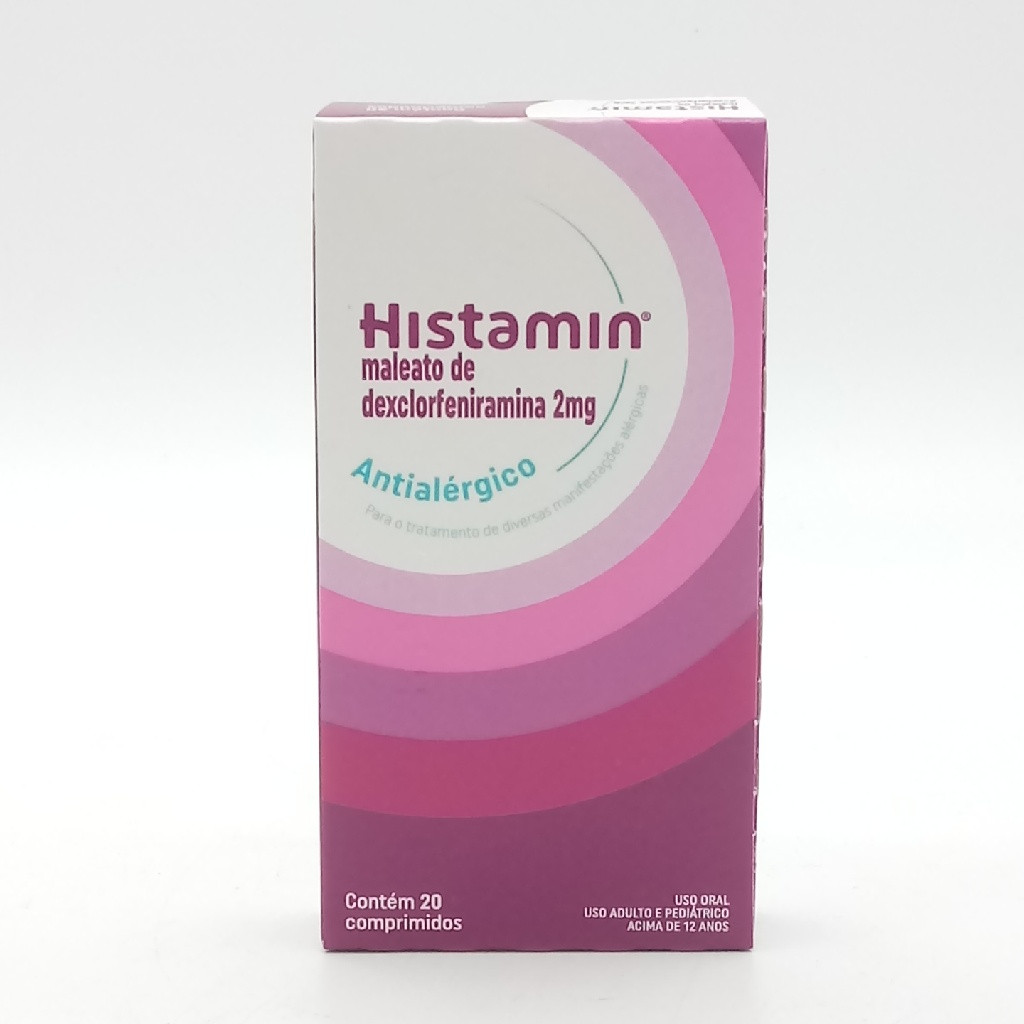 HISTAMIN 2MG 20 COMPRIMIDOS NEOQUIMICA