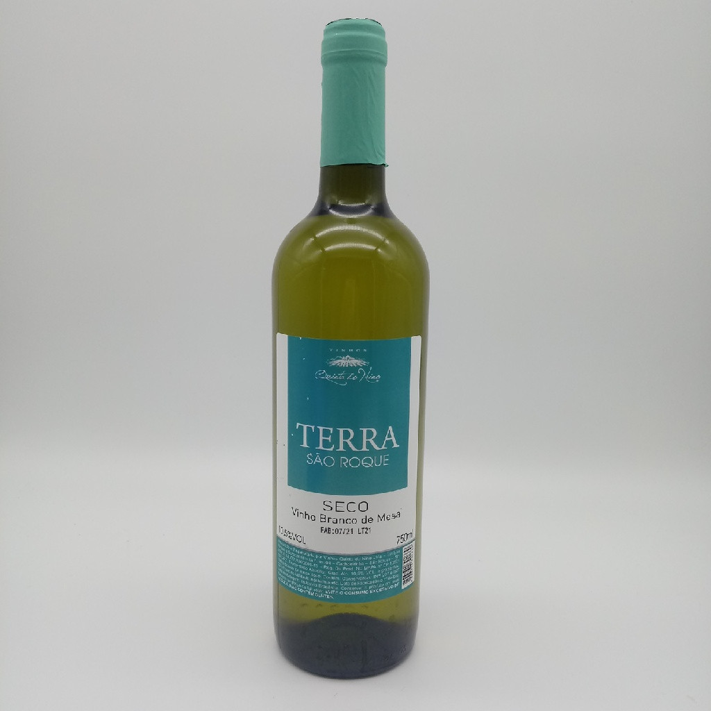 VINHO TERRA DE SAO ROQUE BRANCO SECO 750 ML