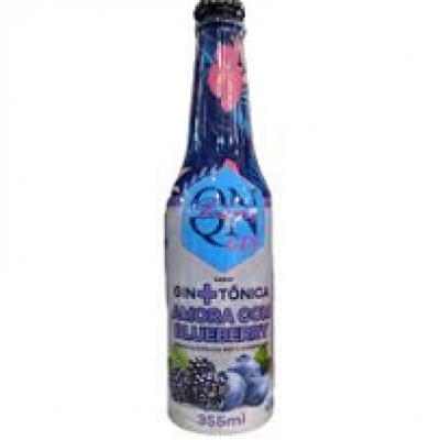 BEBIDA MISTA QN GIN + TONICA AMORA COM BLUBERRY 355 ML