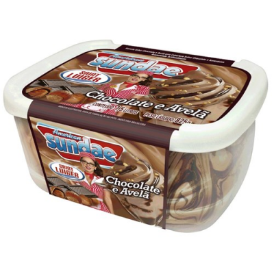 SUNDAE SAINT LUIGER CHOCOLATE E AVELÃ 1,5L